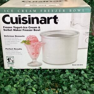 Cuisinart Silver Ice Cream Maker Bowl